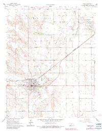 MEADE, KS HISTORICAL MAP GEOPDF 7.5X7.5