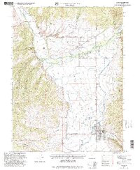 KAMAS, UT HISTORICAL MAP GEOPDF 7.5X7.5