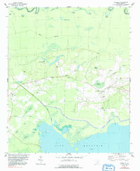 PINEVILLE, SC HISTORICAL MAP GEOPDF 7.5X