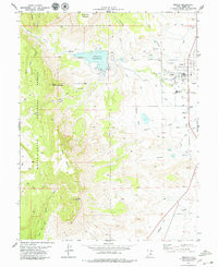 FERRON, UT HISTORICAL MAP GEOPDF 7.5X7.5