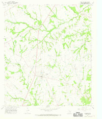 THORNTON, TX HISTORICAL MAP GEOPDF 7.5X7