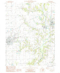 CASEY, IL HISTORICAL MAP GEOPDF 7.5X7.5