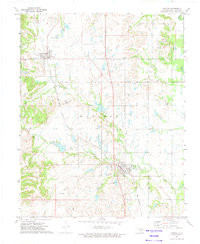 RAMONA, OK HISTORICAL MAP GEOPDF 7.5X7.5