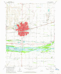 KEARNEY, NE HISTORICAL MAP GEOPDF 7.5X7.