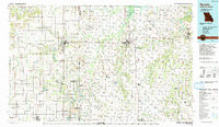 NEVADA, MO-KS HISTORICAL MAP GEOPDF 30X6