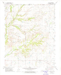 HOLLOW, OK-KS HISTORICAL MAP GEOPDF 7.5X