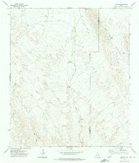 LOBO SW, TX HISTORICAL MAP GEOPDF 7.5X7.