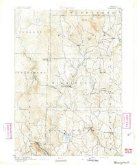 WILMINGTON, VT HISTORICAL MAP GEOPDF 15X