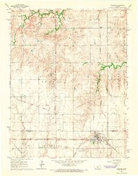GENESEO, KS HISTORICAL MAP GEOPDF 7.5X7.