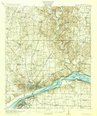 MUSCLE SHOALS, AL HISTORICAL MAP GEOPDF