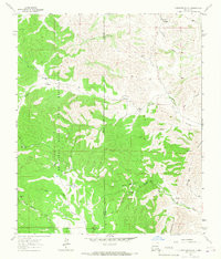 CLEMENTS RANCH, NM HISTORICAL MAP GEOPDF