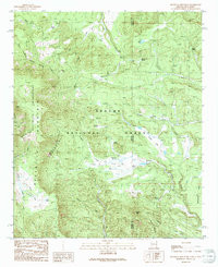 ESCUDILLA MOUNTAIN, AZ-NM HISTORICAL MAP
