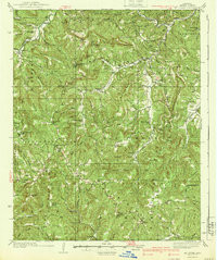 MOUNT JUDEA, AR HISTORICAL MAP GEOPDF 15