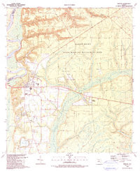 BRISTOL, FL HISTORICAL MAP GEOPDF 7.5X7.