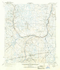 MACCLENNY, FL-GA HISTORICAL MAP GEOPDF 1