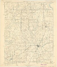 VINTA, OK-KS HISTORICAL MAP GEOPDF 30X30