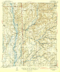 HURLEY, AL-MS HISTORICAL MAP GEOPDF 15X1