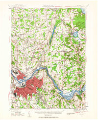 SCHENECTADY, NY HISTORICAL MAP GEOPDF 15