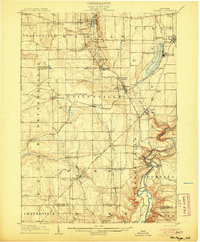 PORTAGE, NY HISTORICAL MAP GEOPDF 15X15