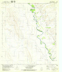 INDIO, TX HISTORICAL MAP GEOPDF 7.5X7.5