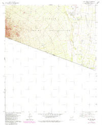 SAN MIGUEL, AZ HISTORICAL MAP GEOPDF 7.5