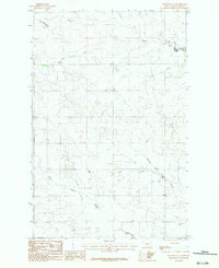 BROCKWAY NE, MT HISTORICAL MAP GEOPDF 7.