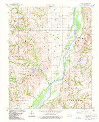 ALEDO NE, OK HISTORICAL MAP GEOPDF 7.5X7
