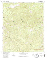 ROSE PEAK, AZ HISTORICAL MAP GEOPDF 7.5X