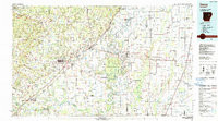 SEARCY, AR HISTORICAL MAP GEOPDF 30X60 G
