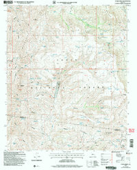 COOKS MESA, AZ HISTORICAL MAP GEOPDF 7.5
