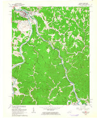 LOUISA, KY-WV HISTORICAL MAP GEOPDF 7.5X