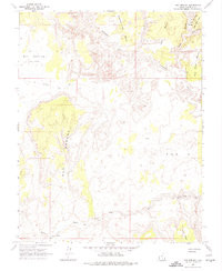RED BREAKS, UT HISTORICAL MAP GEOPDF 7.5
