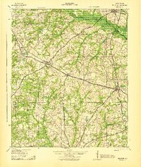 WILLISTON, SC HISTORICAL MAP GEOPDF 15X1