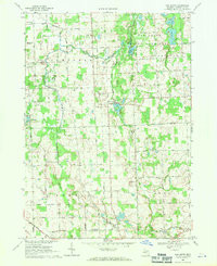 OAK GROVE, MI HISTORICAL MAP GEOPDF 7.5X