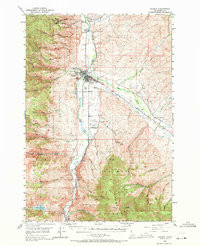 SALMON, ID HISTORICAL MAP GEOPDF 15X15 G