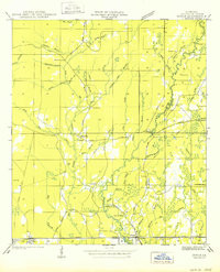 HOLDEN, LA HISTORICAL MAP GEOPDF 7.5X7.5