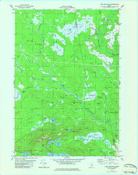 TUNK MOUNTAIN, ME HISTORICAL MAP GEOPDF