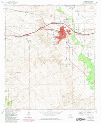BENSON, AZ HISTORICAL MAP GEOPDF 7.5X7.5