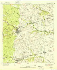 ROUND ROCK, TX HISTORICAL MAP GEOPDF 15X