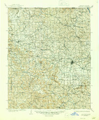 HARRISON, AR-MO HISTORICAL MAP GEOPDF 30