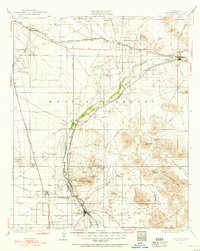 BARSTOW, CA HISTORICAL MAP GEOPDF 30X30