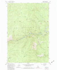 GOLDEN, ID HISTORICAL MAP GEOPDF 7.5X7.5