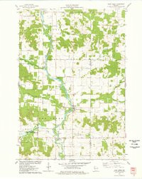 SAND CREEK, WI HISTORICAL MAP GEOPDF 7.5