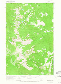 NORTHWEST PEAK, MT HISTORICAL MAP GEOPDF