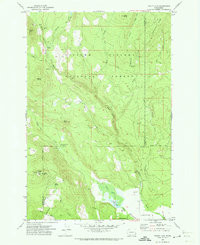 TROUT LAKE, WA HISTORICAL MAP GEOPDF 7.5