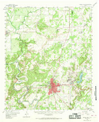 MINERAL WELLS, TX HISTORICAL MAP GEOPDF
