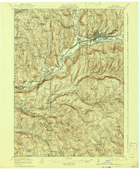 ONEONTA, NY HISTORICAL MAP GEOPDF 15X15