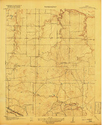 SUNSHINE HILL, TX-OK HISTORICAL MAP GEOP
