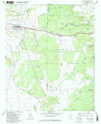 ASH FORK, AZ HISTORICAL MAP GEOPDF 7.5X7