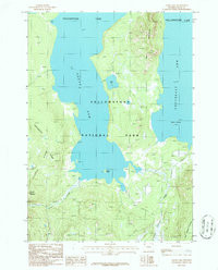 ALDER LAKE, WY HISTORICAL MAP GEOPDF 7.5